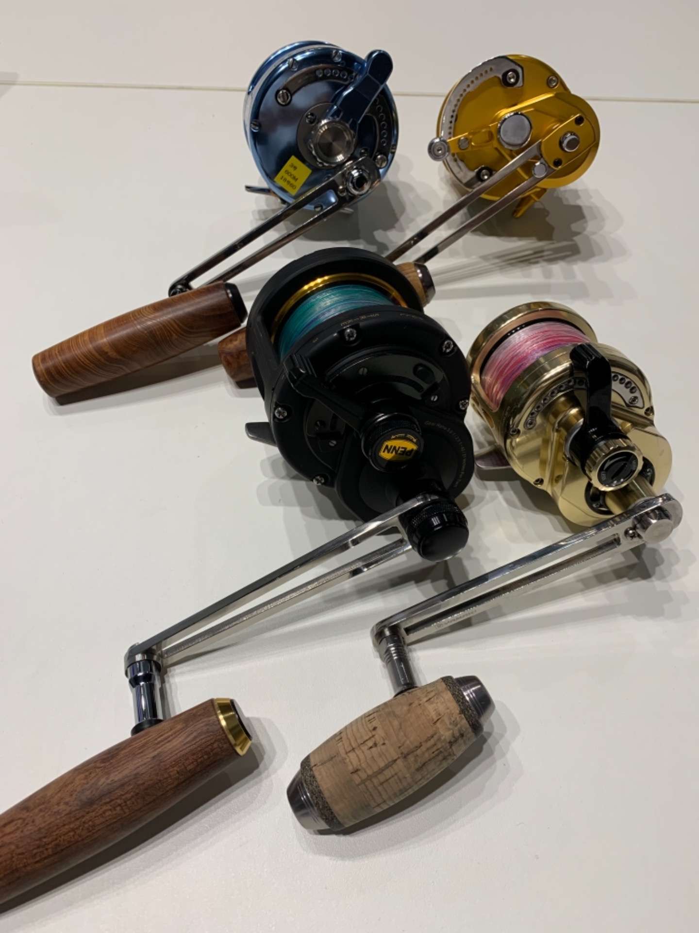 オリジナルカスタムリールハンドル(SUS製)